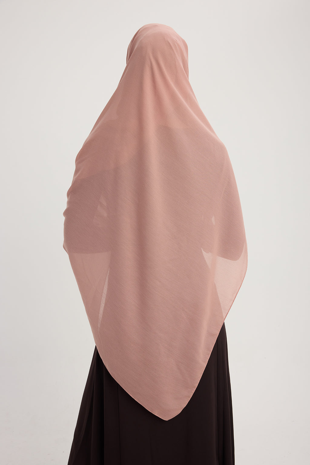 Büyük Şifon Eşarp 140x140 - Somon