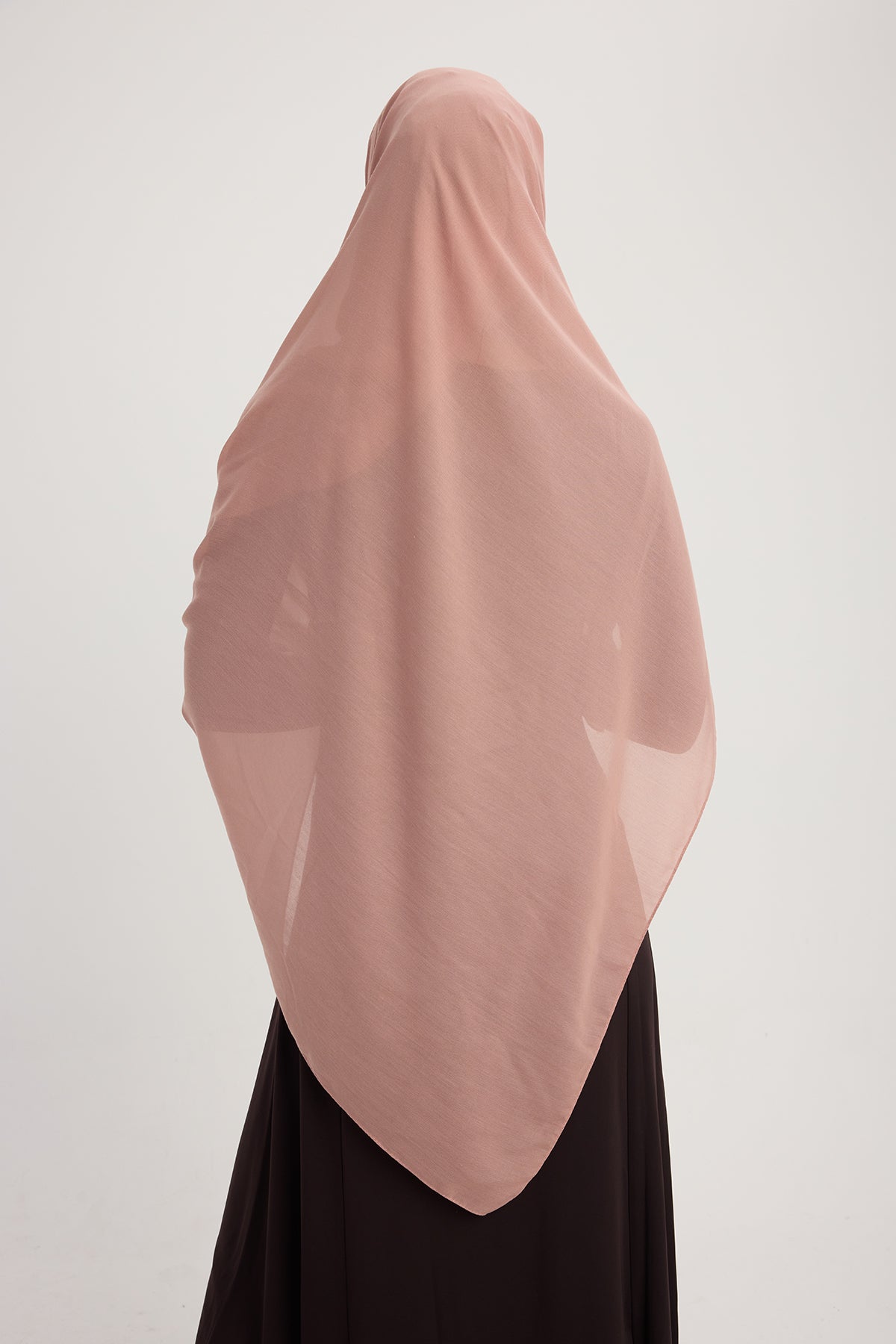 Büyük Şifon Eşarp 140x140 - Somon