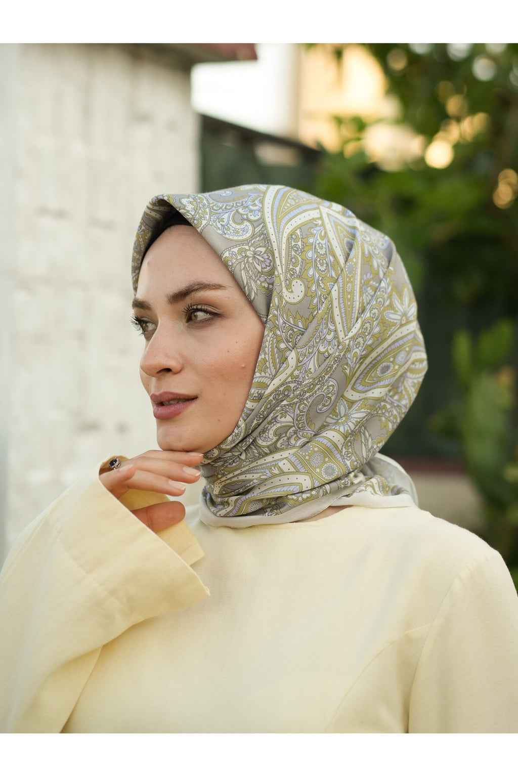 Açelya Desen Soft Eşarp (2)
