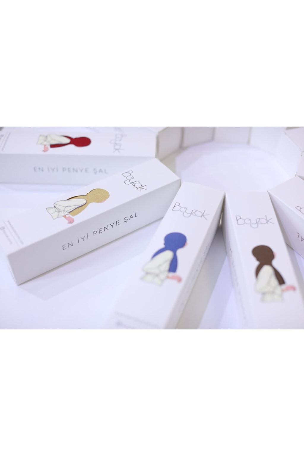 Siyah Luxury Penye Şal - Jersey Hijab