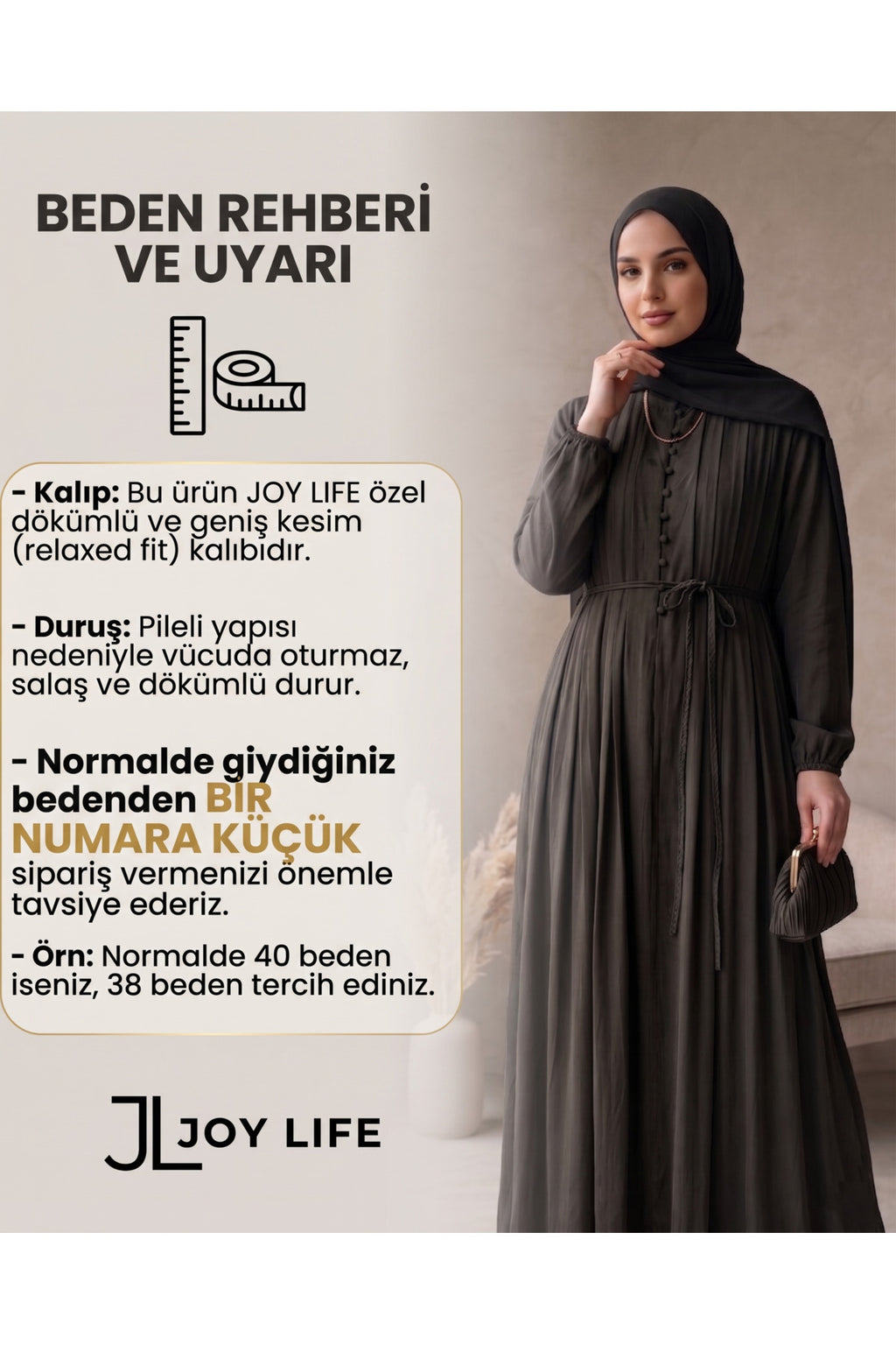 Nevrül Pileli Modal Cupro Elbise