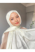 Kazayağı Desen İpeksi Jakar Şal (1)