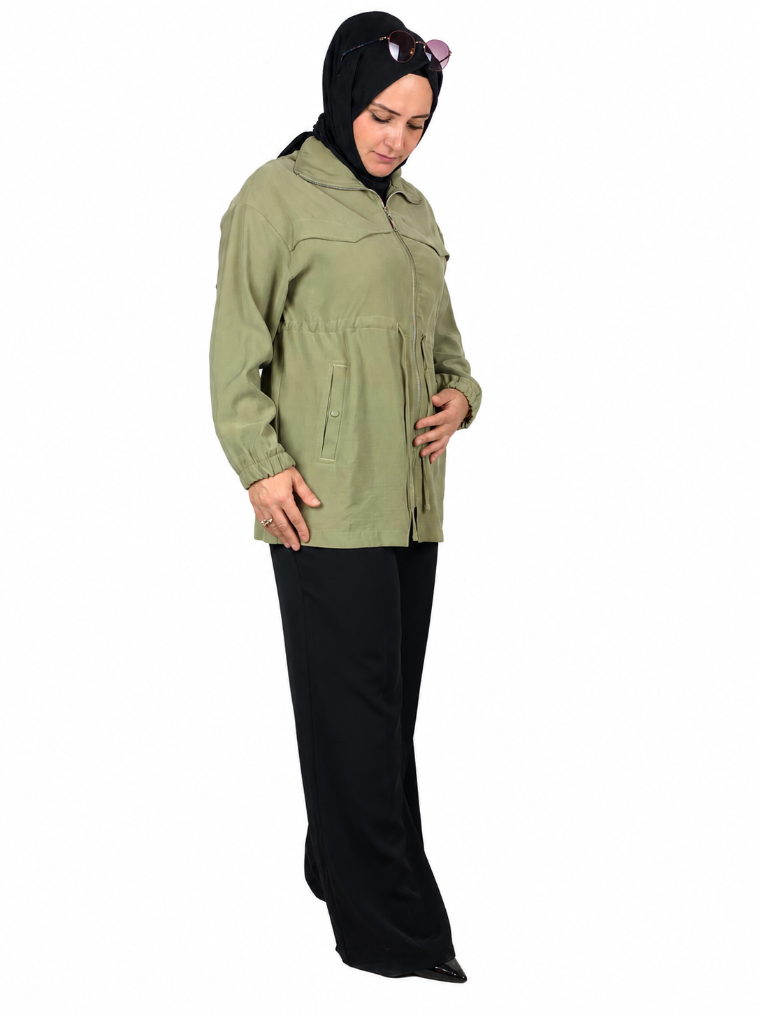 İkol Oversize Gömlek Kap