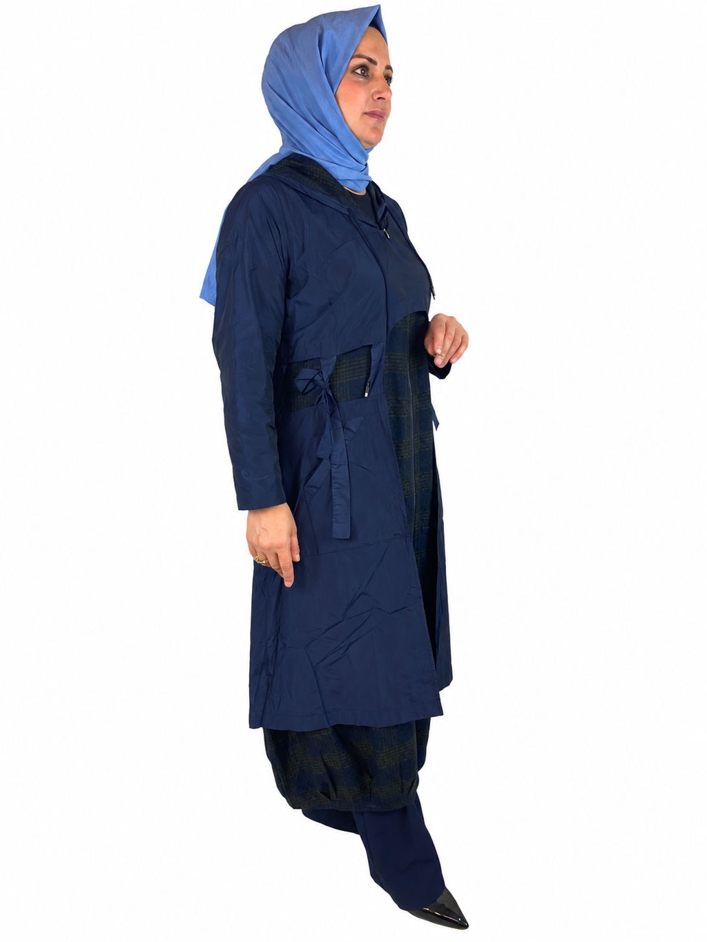 LISSMORE Ekose Detaylı Yağmurluk